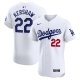 Men's Los Angeles Dodgers Clayton Kershaw Nike White Home Elite Player Jersey