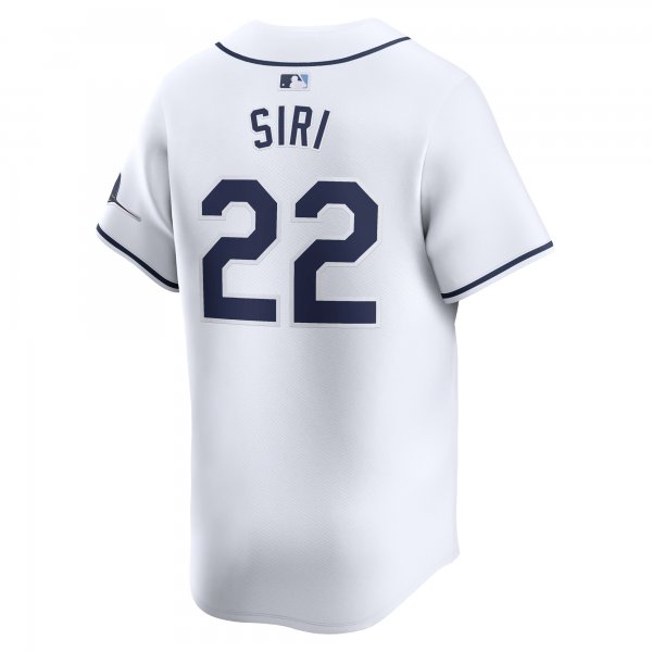 Men's Tampa Bay Rays Jose Siri Nike White Home Limited Player Jersey