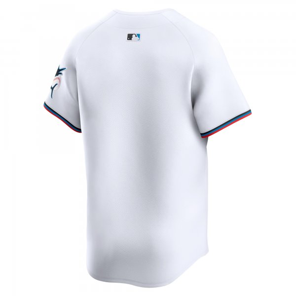 Youth Miami Marlins Nike White Home Limited Jersey