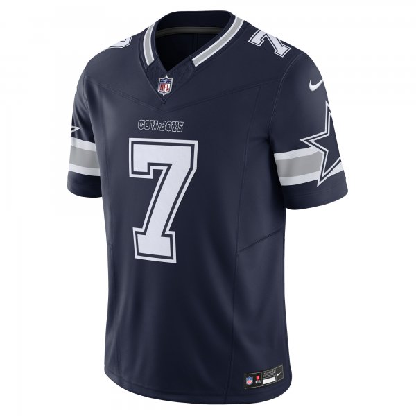 Men's Dallas Cowboys Trevon Diggs Nike Navy Vapor F.U.S.E. Limited Jersey