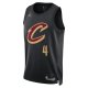 Unisex Cleveland Cavaliers Evan Mobley Jordan Brand Black Swingman Jersey - Statement Edition