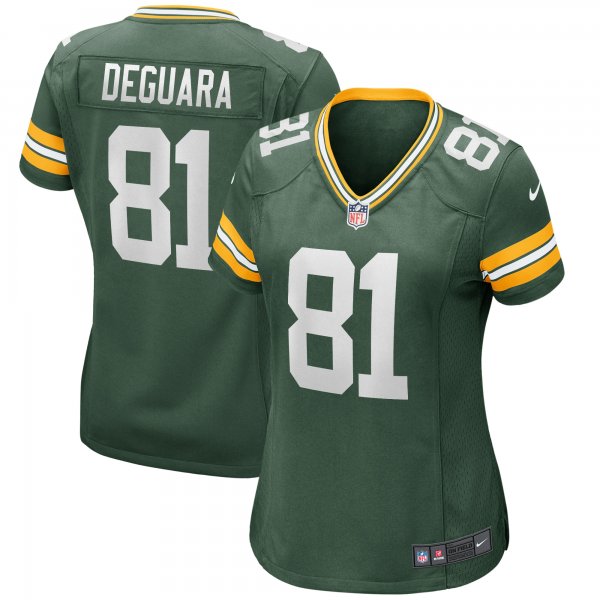 Women's Green Bay Packers Josiah Deguara Nike Green Game Jersey