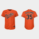 Youth Baltimore Orioles #35 Adley Rutschman Orange MLB Jersey