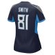 Women's Tennessee Titans Jonnu Smith Nike Navy Game Jersey