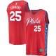 Youth Philadelphia 76ers Ben Simmons Fanatics Red Fast Break Replica Player Team Jersey - Statement Edition