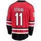 Men's Carolina Hurricanes Jordan Staal Fanatics Red Alternate Breakaway Jersey