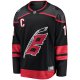 Men's Carolina Hurricanes Jordan Staal Fanatics Black Home Captain Patch Breakaway Player Jersey