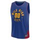 Youth Denver Nuggets Fanatics Blue Fast Break Replica Custom Jersey - Statement Edition