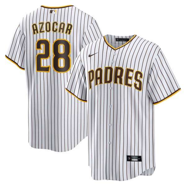 Men's San Diego Padres JosÃÂ© Azocar Nike White Home  Replica Player Jersey