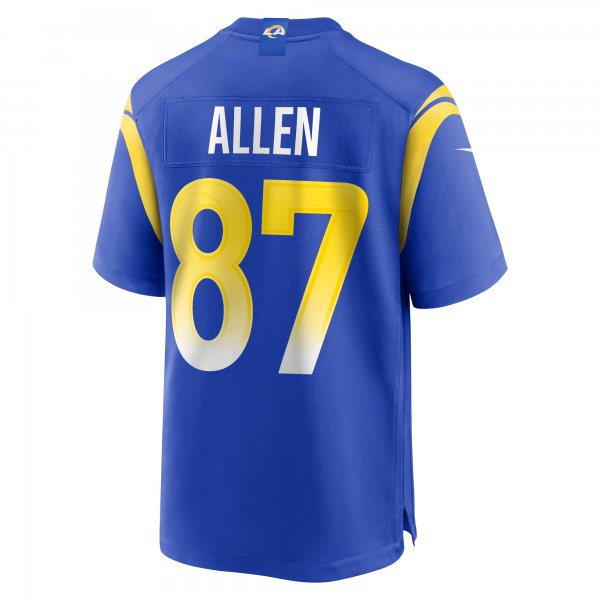 Men's Los Angeles Rams Davis Allen Nike Royal Home Game Jersey