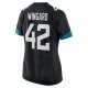 Women's Jacksonville Jaguars Andrew Wingard Nike Black Game Jersey