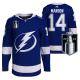 Men's Tampa Bay Lightning #14 Patrick Maroon 2022 Stanley Cup Playoffs Blue Jersey