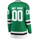 Women's Dallas Stars Fanatics Green Home Breakaway Custom Jersey