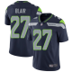 Seattle Seahawks #27 Marquise Blair Steel Blue Team Color Men's Stitched NFL Vapor Untouchable Limited Jersey