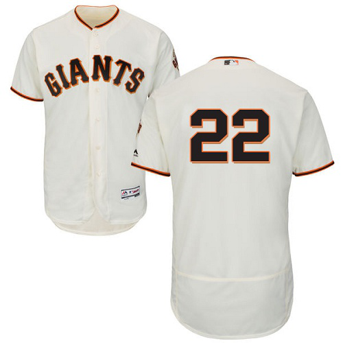 San Francisco Giants #22 Will Clark Cream Flexbase Collection Stitched MLB Jersey