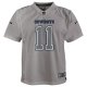 Youth Dallas Cowboys Micah Parsons Nike Gray Atmosphere Game Jersey