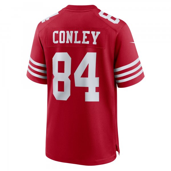 Men's San Francisco 49ers Chris Conley Nike  Scarlet  Game Jersey