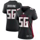 Women's Atlanta Falcons Keith Brooking Nike Black Game Retired Player Jersey