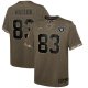 Youth Las Vegas Raiders Darren Waller Nike Olive 2022 Salute To Service Player Limited Jersey