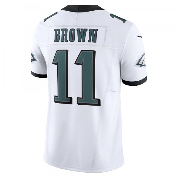 Men's Philadelphia Eagles A.J. Brown Nike White Vapor F.U.S.E. Limited Jersey