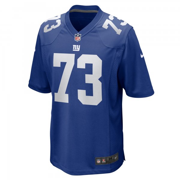 Men's New York Giants Evan Neal Nike Royal Player Game Jersey