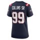 Women's New England Patriots Jamie Collins Sr. Nike Navy Home Game Player Jersey