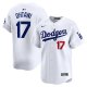 Men's Los Angeles Dodgers #17 Shohei Ohtani Nike White Home Limited Player Jersey