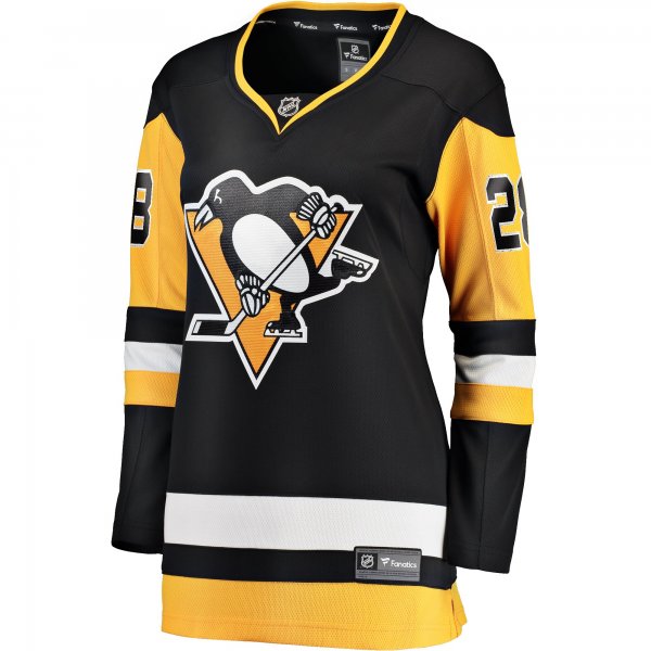 Women's Pittsburgh Penguins Marcus Pettersson Fanatics Black Home Breakaway Player Jersey