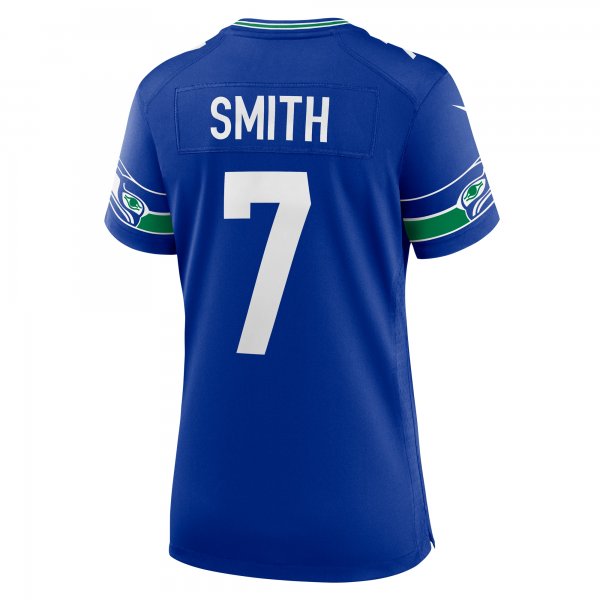 Women's Seattle Seahawks Geno Smith Nike Royal Player Jersey