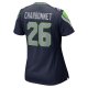 Women's Seattle Seahawks Zach Charbonnet Nike College Navy  Game Jersey