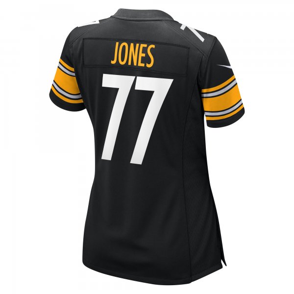 Women's Pittsburgh Steelers Broderick Jones Nike  Black  Game Jersey