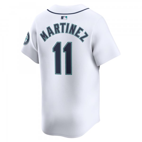 Men's Seattle Mariners Edgar Martinez Nike White Home Limited Player Jersey