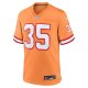 Men's Tampa Bay Buccaneers Jamel Dean Nike Orange Throwback Game Jersey