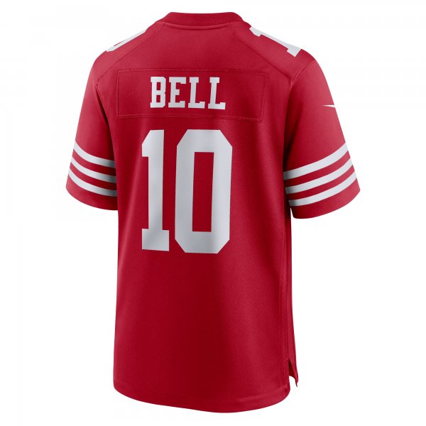 Men's San Francisco 49ers Ronnie Bell Nike Scarlet Team Game Jersey