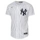 Youth New York Yankees Gerrit Cole Nike White Home Limited Jersey