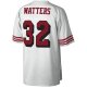 Men's San Francisco 49ers Ricky Watters Mitchell & Ness White Legacy Replica Jersey