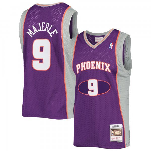 Men's Phoenix Suns Dan Majerle Mitchell & Ness Purple 2001/02 Hardwood Classics Swingman Jersey