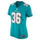 Women's Miami Dolphins Mark Milton Nike Aqua Game Jersey