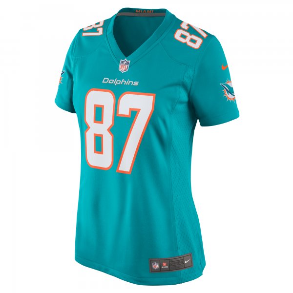 Women's Miami Dolphins DaeSean Hamilton Nike Aqua Home Game Player Jersey