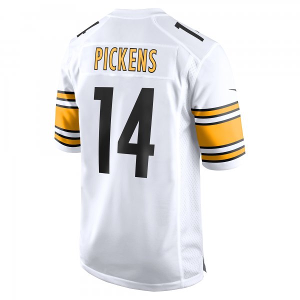 Men's Pittsburgh Steelers George Pickens Nike White Game Player Jersey