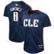 Youth Cleveland Guardians Andres Gimenez Nike Navy 2024 City Connect Limited Jersey