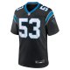 Men's Carolina Panthers Claudin Cherelus Nike  Black Team Game Jersey