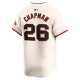 Men's San Francisco Giants Matt Chapman Nike Cream Home Limited Player Jersey