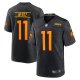 Youth Washington Commanders Carson Wentz Nike Black Alternate Game Jersey