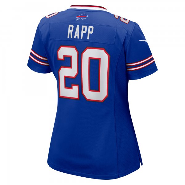 Women's Buffalo Bills Taylor Rapp Nike Royal Game Jersey