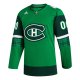 Men's Montreal Canadiens  adidas Kelly Green St. Patrick's Day Custom Jersey