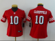 Nike San Francisco 49ers #10 Jimmy Garoppolo Red Team Color Women's Stitched NFL Vapor Untouchable Limited II Jersey