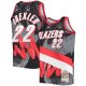 Men's Portland Trail Blazers Clyde Drexler Mitchell & Ness Black Hardwood Classics 1991/92 Hyper Hoops Swingman Jersey