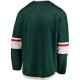 Men's Minnesota Wild Fanatics Green Breakaway Home Jersey