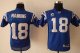 Indianapolis Colts #18 Peyton Manning Blue Stitched Youth NFL Jersey